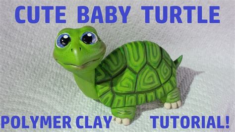 Polymer Clay Turtle Tutorial