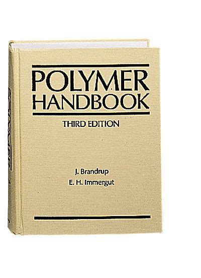 Read Online Polymer Handbook 4Th Edition Free Download 