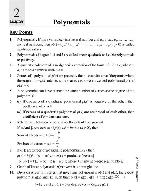 Polynomials Class 10 Worksheet Free Pdf Download Polynomials Worksheet Grade 10 - Polynomials Worksheet Grade 10