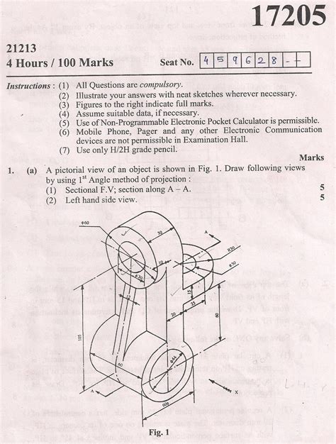 Read Polytechnic Engineering Drawing Question Paper File Type Pdf 