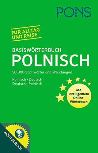 pons basisworterbuch polnisch 50 000 stichworter