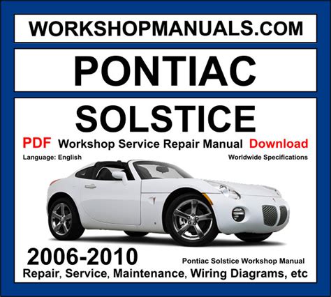 pontiac manuals