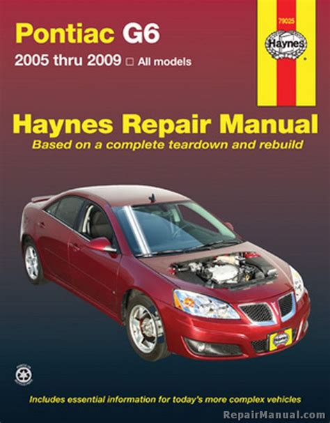 Full Download Pontiac G6 Maintenance Guide 