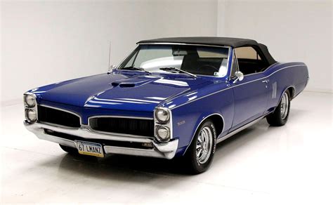 Experience the Elegance: 1967 Pontiac Lemans Convertible - A Timeless Classic