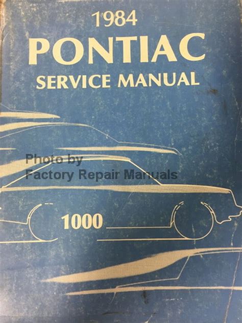 Read Online Pontiac Service Manuals Lemans 