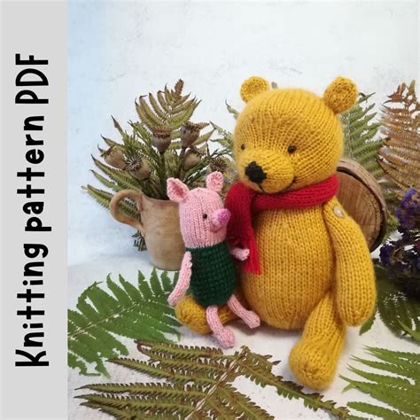 pooh bear knitting pattern