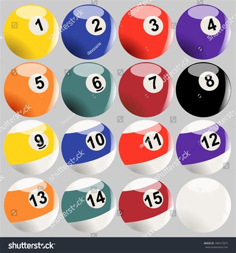 pool ball colors