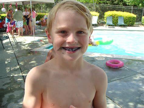 pool party nude