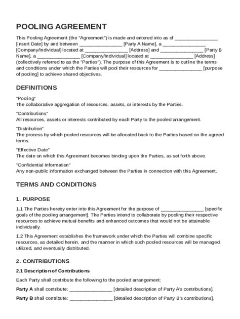 Pooling And Servicing Agreement