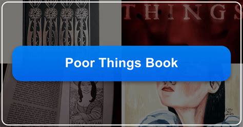 Poor Things Novel
