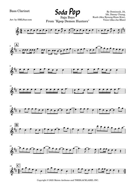 Pop For Clarinet 1 12 Pop Hits In Easy Arrangemen