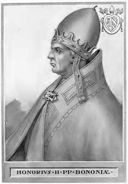 pope honorius ii biography