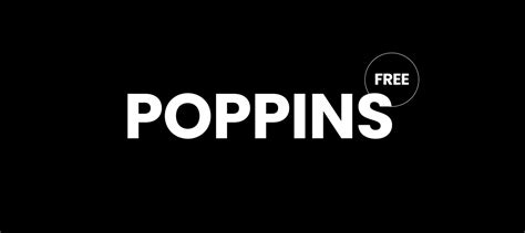 poppins 폰트