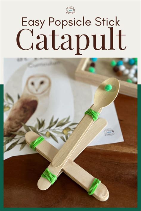 Popsicle Stick Catapult Instructions