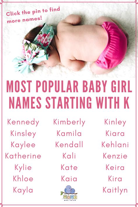 popular baby girl names starting with k