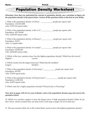 Population Density Worksheets Questions And Revision Mme Population Density Worksheet Answers - Population Density Worksheet Answers