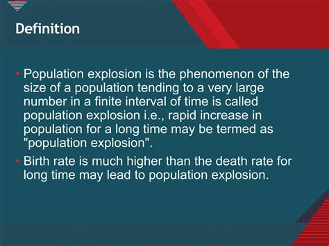 Population Explosion Definition