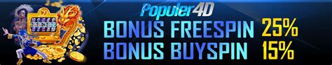 POPULER4D RESULT Daftar Link Slot Online Dan Togel Online Terpercaya