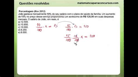 Porcentagem Como Resolver