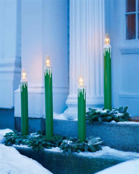 Porch Diy Christmas Candles