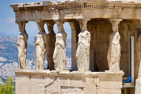 porch of the caryatids Photo