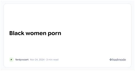 porn nude black