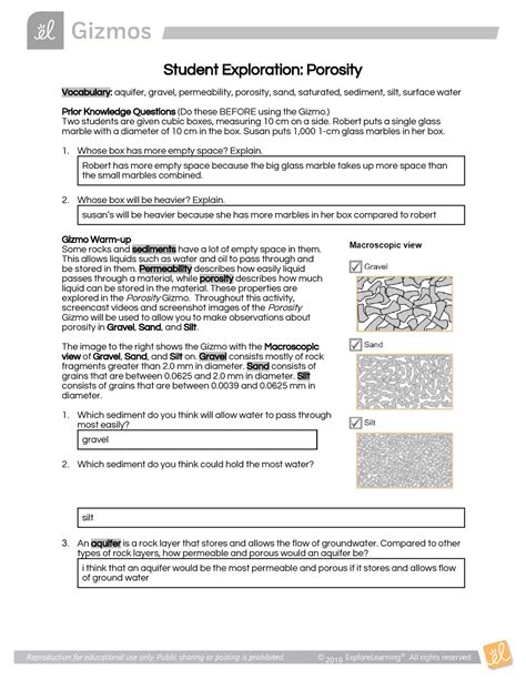 Read Online Porosity Gizmo Answers Pdf 