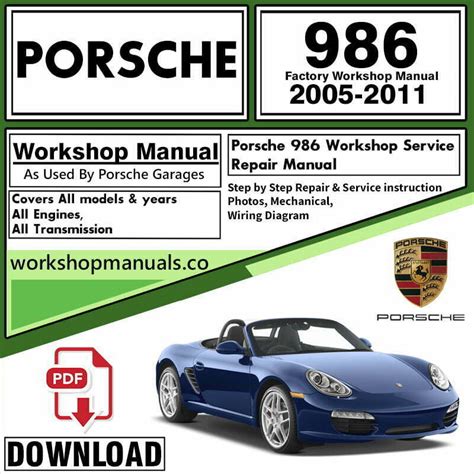 Read Online Porsche Boxster 986 Workshop Manual Skidkiore 