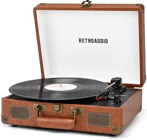 Portable Vinyl Record Player