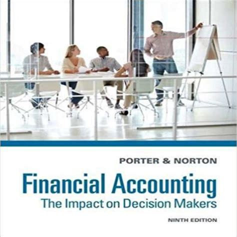 Full Download Porter Norton Financial Accounting Solutions Manual 