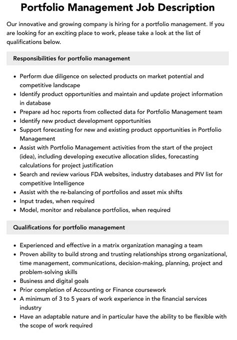 portfolio management jobs in High Amana, IA - Indeed