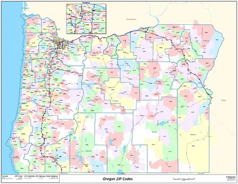 portland oregon zipcode