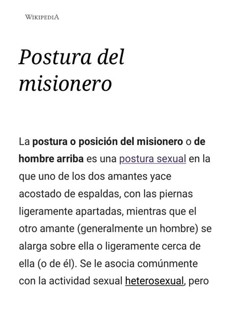 Pose Del Misionera
