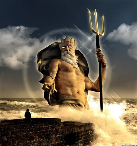 Poseidon Greek God Of The Sea Who Created Poseidon In Greek Writing - Poseidon In Greek Writing