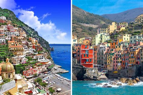 positano vs cinque terre