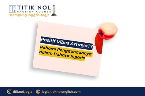 positif vibes artinya