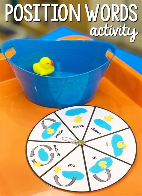 Positional Words Activities For Pre K Amp Kindergarten Concept Of Word Activities For Kindergarten - Concept Of Word Activities For Kindergarten