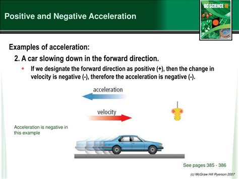 Positive Acceleration Examples