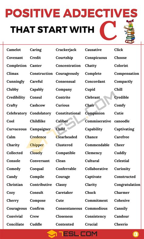 Positive Words That Start With C In English Sight Words That Start With C - Sight Words That Start With C