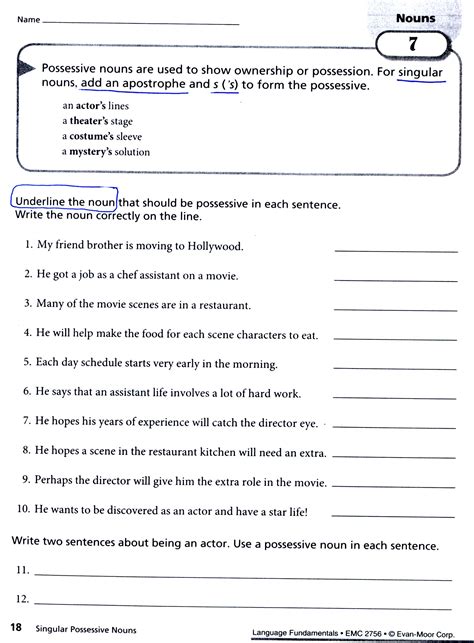 Possessive Pronouns Worksheet 4th Grade Pronouns Worksheet 4th Grade - Pronouns Worksheet 4th Grade