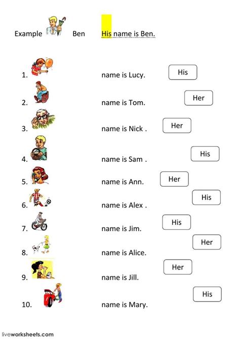 Possessive Pronouns Worksheet For Class 4 With Answers Personal And Possessive Pronouns Worksheet - Personal And Possessive Pronouns Worksheet