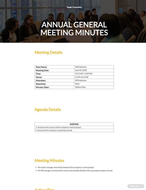post dated annual meeting minutes