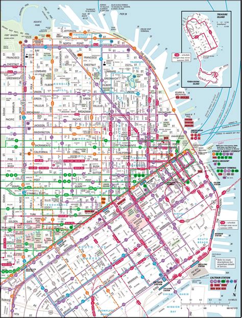 Post Street San Francisco Map