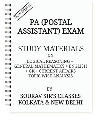 Full Download Postal Sorting Assistant Exam Solved Question Paper 