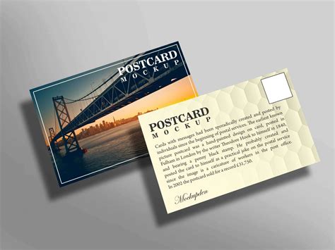 postcard mockup