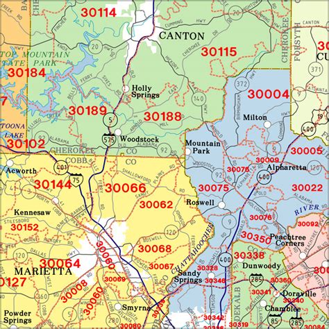 postcode atlanta georgia