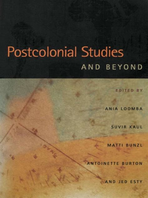 Read Postcolonial Studies And Beyond 