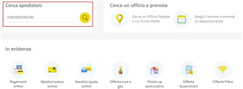 Poste Italiane Tracking