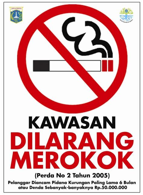 poster dilarang merokok