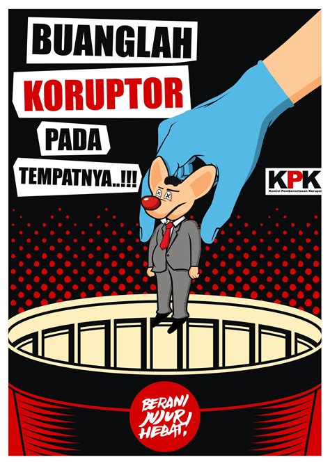 poster korupsi